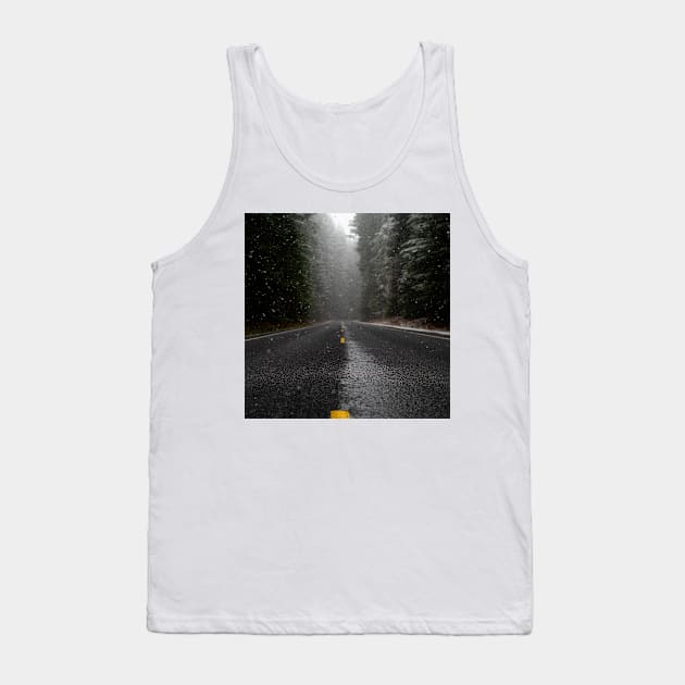 Raining Road Tank Top by ArtoTee